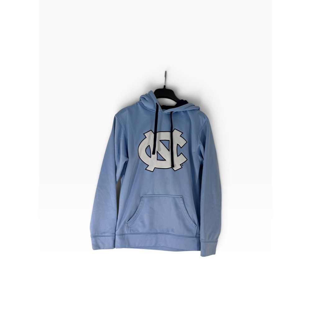 Majestic UNC North Carolina Tar Heels Hoodie Carolina Blue Men Small Section 101